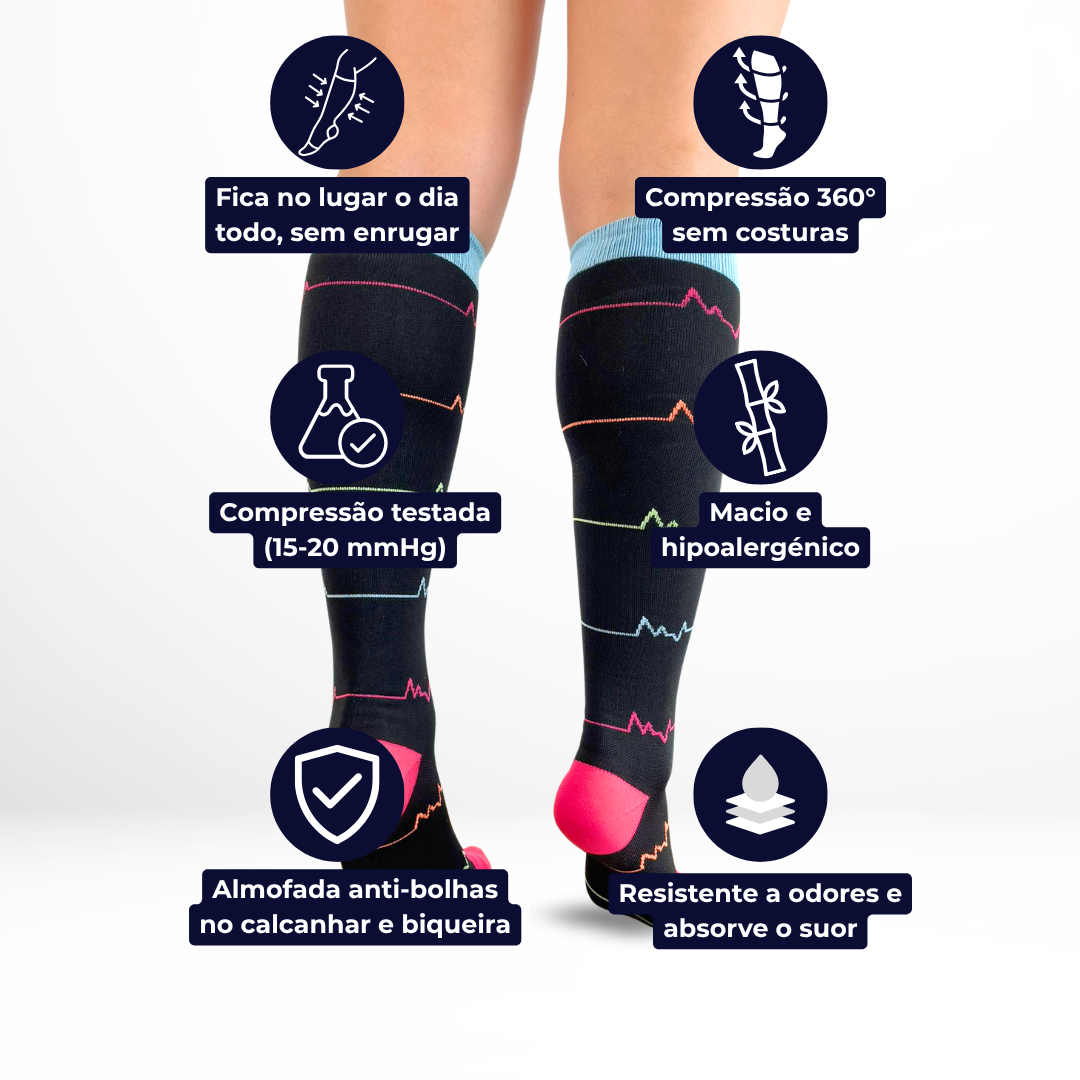 Pulsação Meias Compressivas