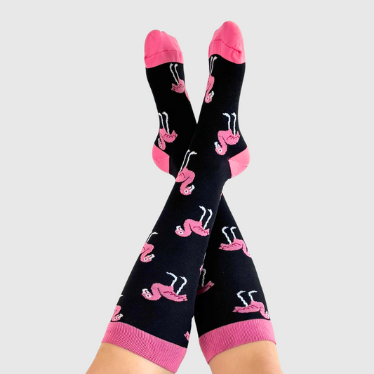 Flamingos Meias de Compressão