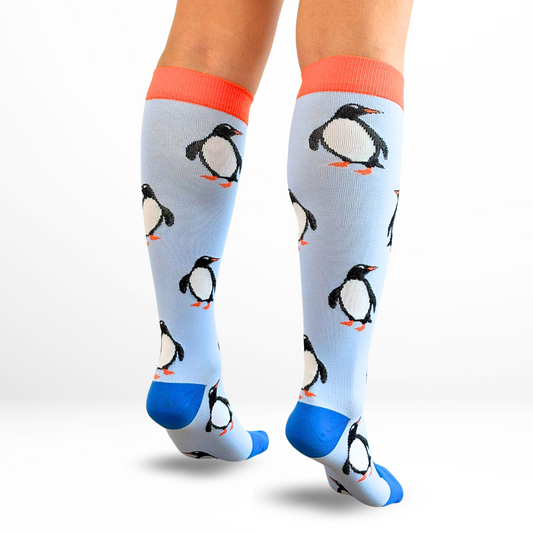 Pinguins Meias de Compressão