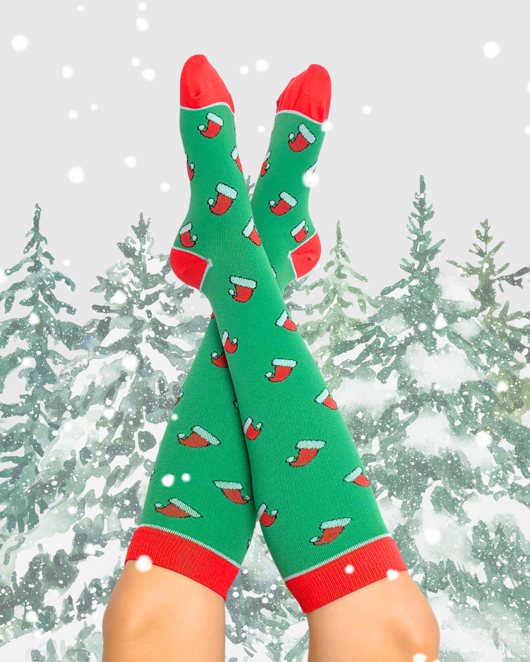 Pack Natal de 3 Meias de Compressão | Edição Limitada