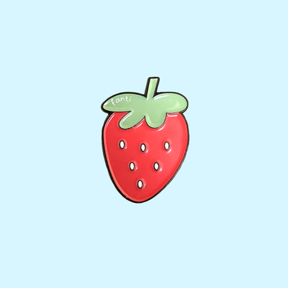 Morango Pin Fanti | Coleção Especial